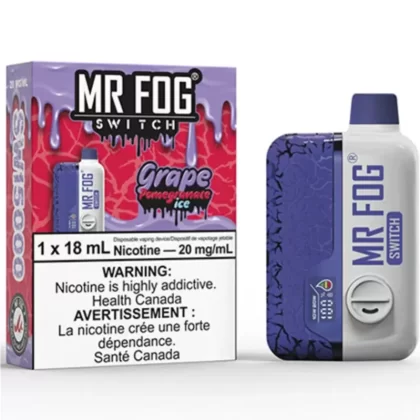 MR FOG SWITCH SW15000 Disposable Vape – Grape Pomegranate Ice