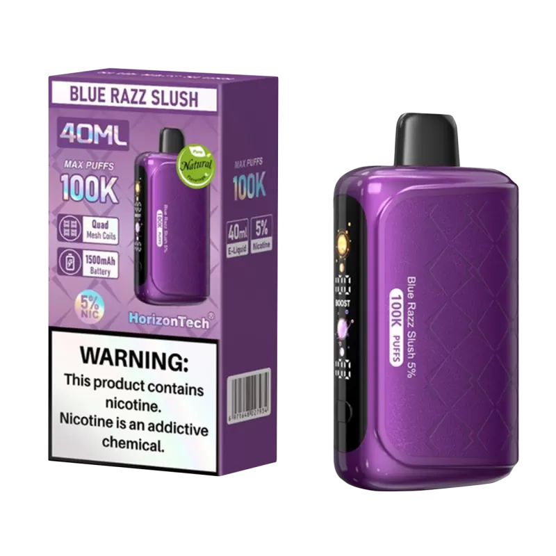 Made in Indonesia | HorizonTech 100K Disposable Device - 100,000 Puffs - Cool Mint - Image 3