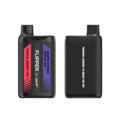 Triple Berry Ice + Grape Citrus Apple Ice – Flipper 12000 puffs By Slugger - Vape Product