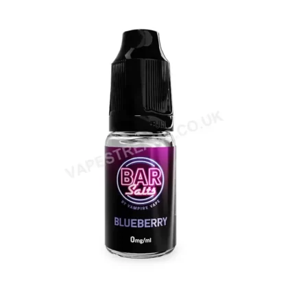 Blueberry Bar Salts Nic Salt E-Liquid by Vampire Vape - Vapestreams Co