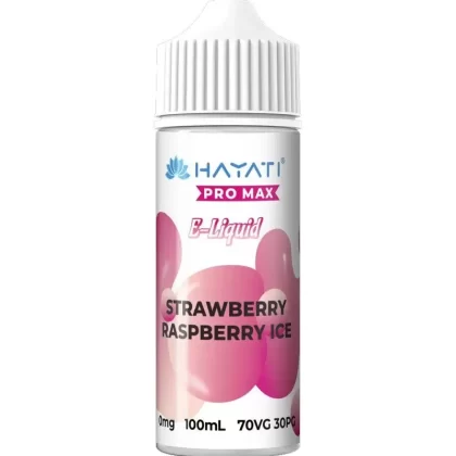 Hayati Pro Max Strawberry Raspberry 100ml Shortfill Vape Juice