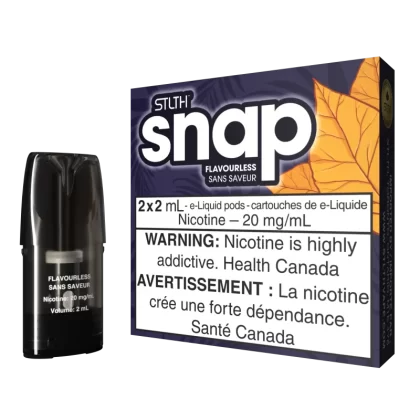 STLTH SNAP Pod Pack - Flavourless - 20 mg/mL (wholeseller) - Excise PE, 20 mg/mL - PE (072B54)