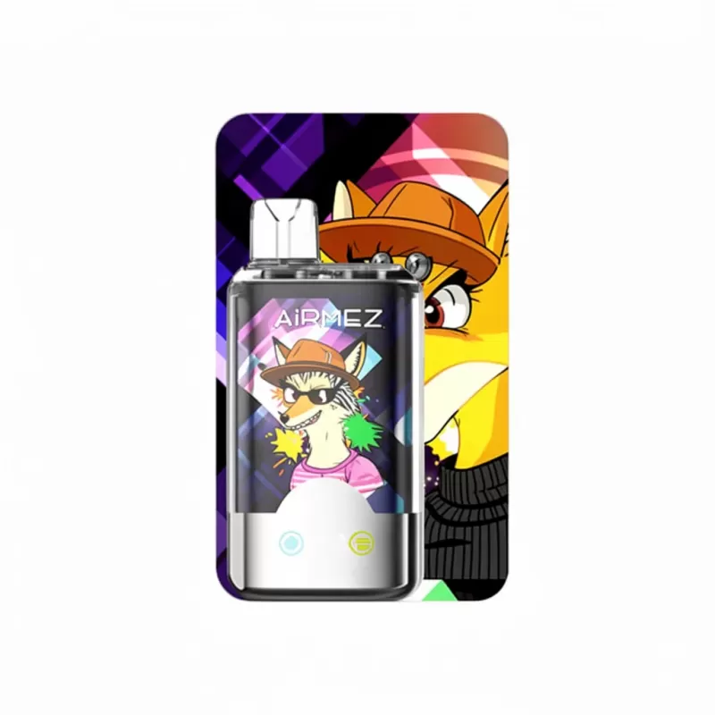 Airmez Fox 2-in-1 80K Puffs Double Flavor 80k Vape - Random Flavors, Strawberry Watermelon & Strawberry Raspberry; 2-nicotine (A65375) - Image 2