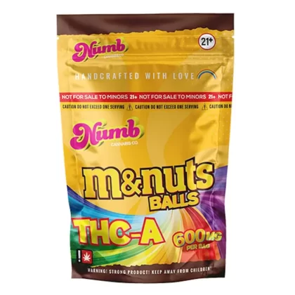 Numb MnNuts THC-A Candies – 600mg
