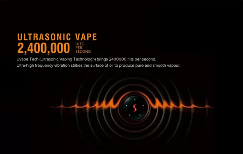 USONICIG Rhythm UltraSonic v3 Lite Kit 1500mAh batteri Coil free – Pod system Startpaket - E Ciggbolaget Se - Image 3