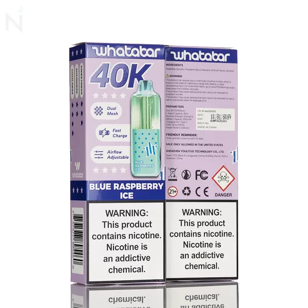 Whatabar Linko 40000 Puffs Disposable - Watermelon Ice - Image 3