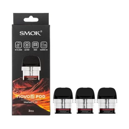 Smok Novo 5 Replacement Pods – 3 Pack - Ecigpremium