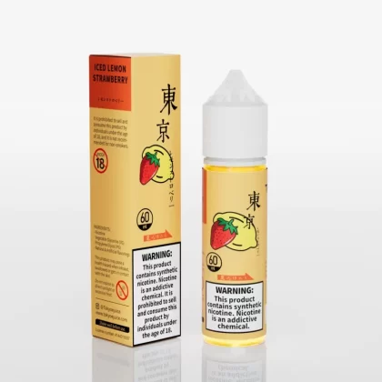 Tokyo Eliquid – Iced Lemon Strawberry 60ml (3, 6mg) - Vapebar Pk