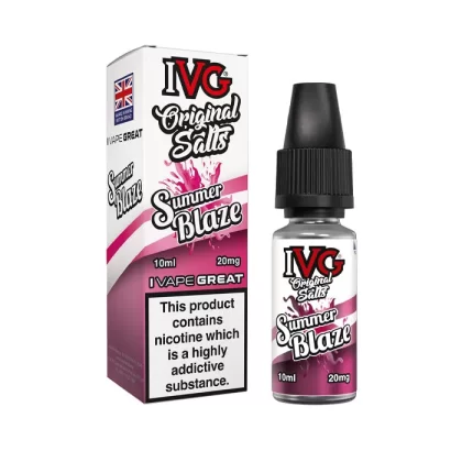 Summer Blaze Nic Salt E-Liquid by IVG Original - 20 mg - High Strength