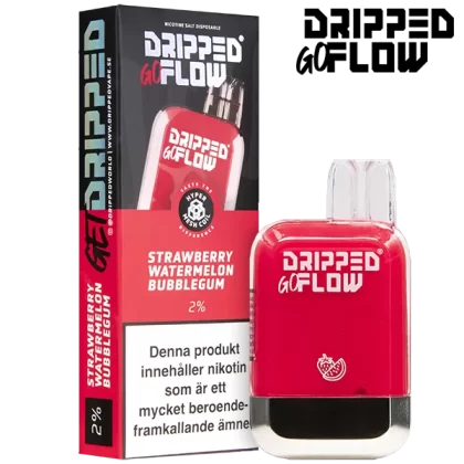 Dripped GoFlow Strawberry Watermelon Bubblegum 20mg