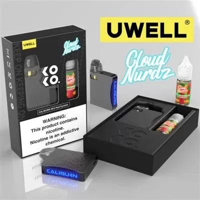 Uwell Caliburn AK3 Pod Kit + FREE JUICE BUNDLE