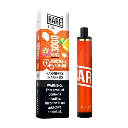 Rare Flow Vape - Single Pack; Raspberry Orange; Vape Product