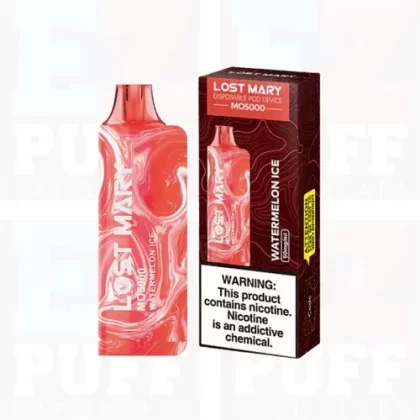 Watermelon Ice Lost Mary MO5000 - Eliquidsupply