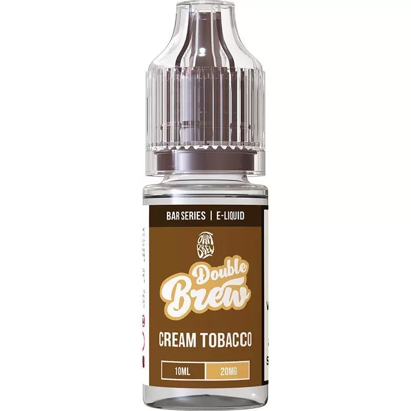 Cream Tobacco Double Brew Bar Series Nic Salts – 5mg, 10mg & 20mg – Pack of 10