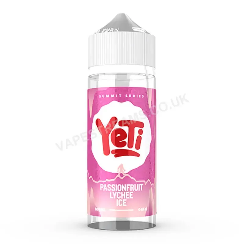 YeTi Summit Series Passionfruit Lychee Ice E-Liquid Shortfill - Vapestreams Co