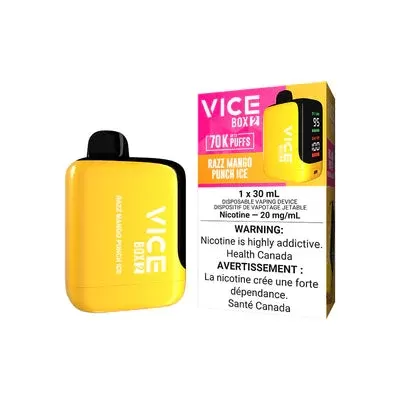 VICE BOX 2 DISPOSABLE – RAZZ MANGO PUNCH ICE