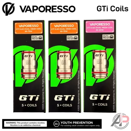 Vaporesso Gti Replacement Coils 5 Pack