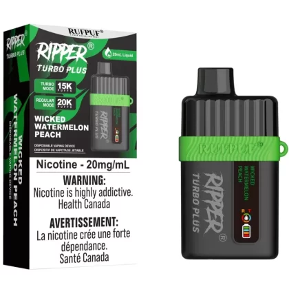 RIPPER TURBO PLUS Disposable Vape – Wicked Watermelon Peach