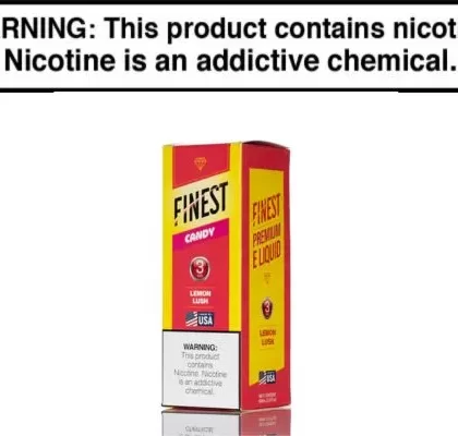 Lemon Lush By Finest E-Liquid Candy Edition 100mL - Vape Product, Vape Product