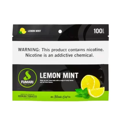 Fumari Hookah Tobacco Lemon Mint