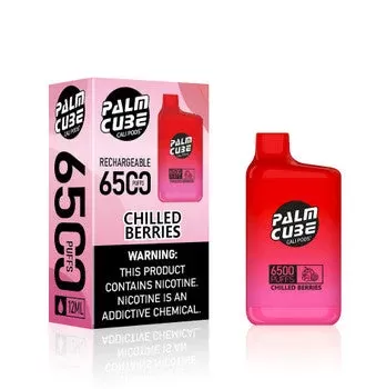 Cali Palm Cube Disposable [6500 puffs] – Chilled Berries [CLEARANCE]
