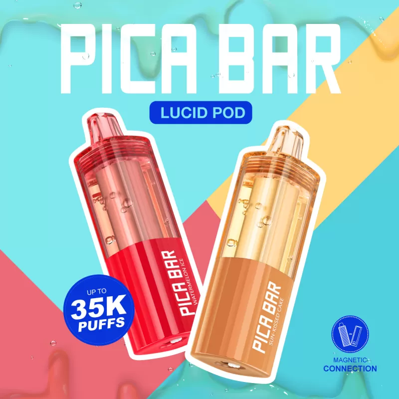 PICA BAR Lucid 35K Disposable POD - 35,000 Puff - Grape Burst
