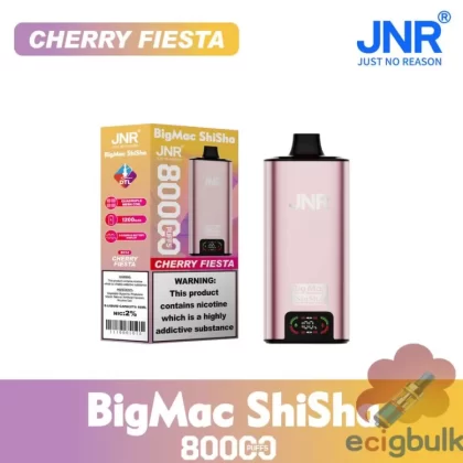 JNR BigMac Shisha 80000: Premium Disposable Vape, 55ml & 80K Puffs
