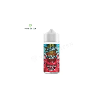 Hakuna Iced Shortfill E-Liquid by Twelve Monkeys 100ml - Eliquidsupply