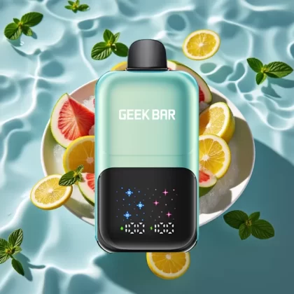 GEEK BAR 2GO 20ml 50000 Puffs Dual Tank Disposable Vape Pen Cool Mint Ice - Bangvapeaustralia