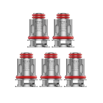 Smok RPM2 Mesh Coils 5pk - 0.16ohm - Skullvaping