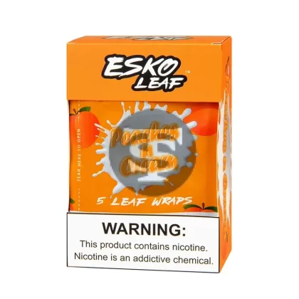 Esko Leaf Wrap Peaches-n-Cream, 8 packs of 5
