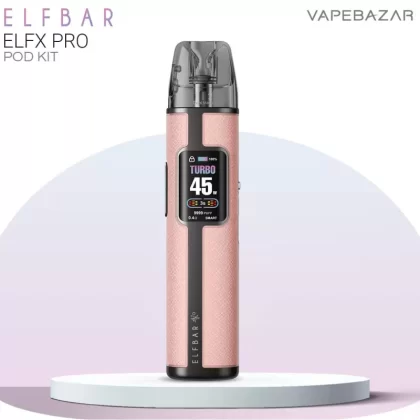 Elf Bar ELFX PRO – Pink - Pod Kit / Elf Bar / 850 mAh / max. 45 Watt / 2ml / USB-C