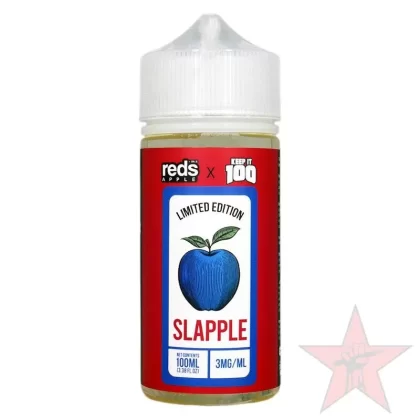 Reds x Keep it 100 – Slapple – 100mL - Nicotine (mg)#3>6