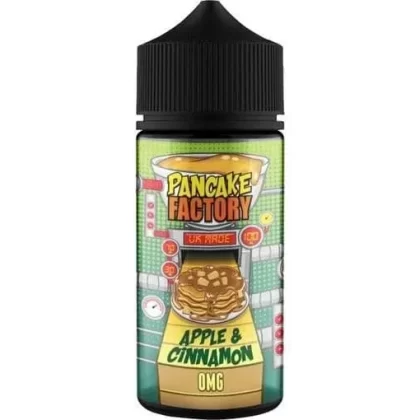 Pancake Factory Apple Cinnamon 100ml Shortfill E-liquid