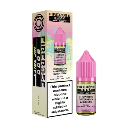 Strawberry Watermelon Bubblegum Firerose Nic Salt E-Liquid by Elux