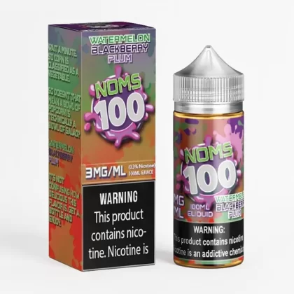 Watermelon Blackberry Plum – NOMS 100 – 100mL 70/30 e-liquid