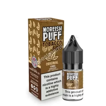 Original Tobacco Nicotine Salt E-Liquid by Moreish Salts - Vapestreams Co
