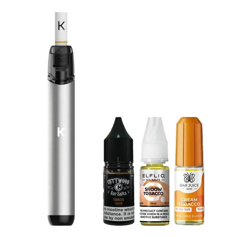 KIWI Vape Pen Tobacco Bundle - Colour#Nimbus Cloud