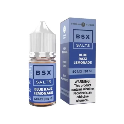 Glas – BSX Salt – Blue Razz Lemonade – 30ml Salt Nic