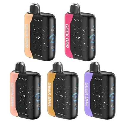 Geek Bar Pulse X 25K Slush Edition Disposable Vape 18ml 5% - Flavor#Cola Slush>Grape Slush>Orange Slush>Peach Perfect Slush>Wild Cherry Slush