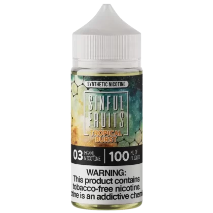 100ML | Tropical Burst by Sinful Eliquid TFN