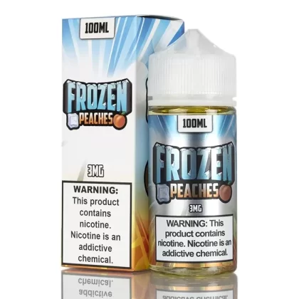 Frozen Peaches – Frozen Vape Co. – Shijin Vapor – 100mL