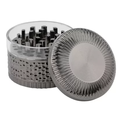 Transparent Lotus Grinder – 63mm