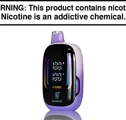 FLUM MELLO PRO 50K DISPOSABLE VAPE – 50,000 PUFFS - Blue Razz Icy, Clear