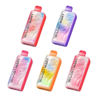 Lost Mary | MT35000 Turbo | 35k Puff - Flavor#Strawberry>Scary Berry>Watermelon>Pink Lemonade>Tiger’s Blood>White Gami>Strawberry Kiwi>Pineapple Lime>Blackberry Blueberry>Black Mint>Toasted (9C9C7E)