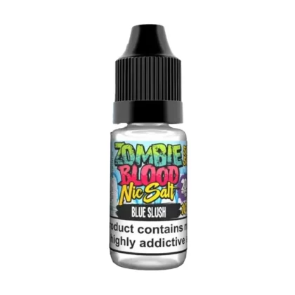 Zombie Blood Blue Slush Nic Salt Vape Juice - 10 Pack - Strength 20mg
