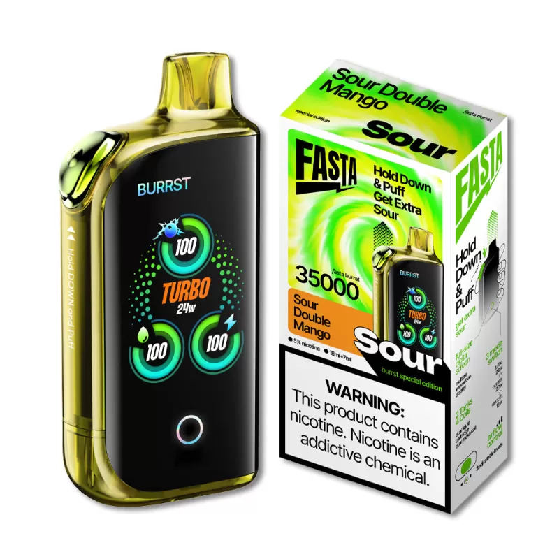 FASTA Burrst 35000 SOUR Series Special Edition Disposable Device – 35000 Puffs - Sour - Image 2