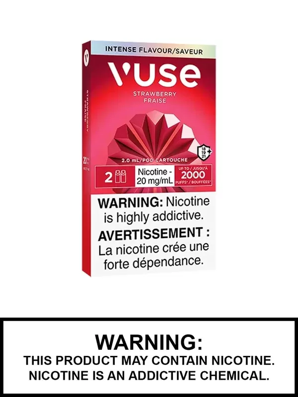 Strawberry Vuse Pods