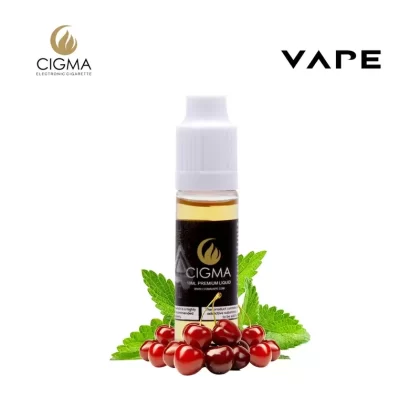 Cigma e-Liquid – Cherry Menthol 12mg 10ml Bottle | Cigee