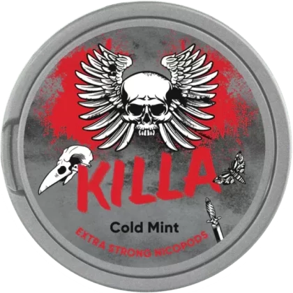 Killa Nicotine Pouches Snus - Frosted Mint